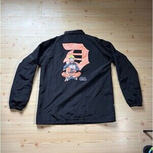 Primitive x Naruto Men's Shippuden Coaches Snap Jacket Size S